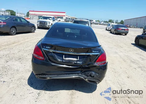 2018 Mercedes-Benz C 300 4Matic from USA, damaged, VIN 55SWF4KB7JU275364